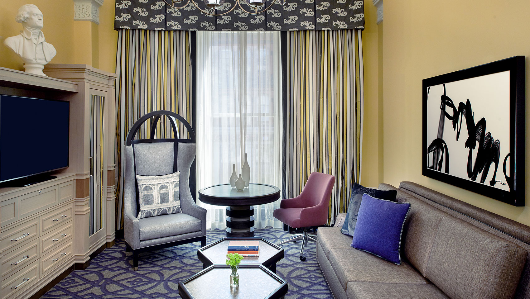 Mediterranean Suite Living Room