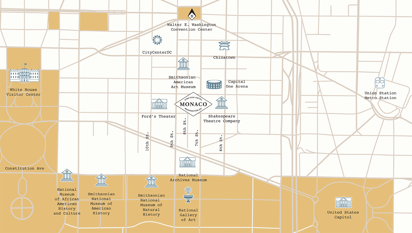 DC Area Map