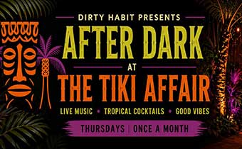 After Dark at the tiki affair at Dirty Habit